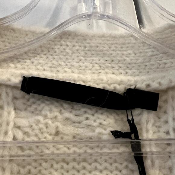 Jenni Kayne Cable Cocoon Cardlgan Ivory size S - Picture 5 of 8